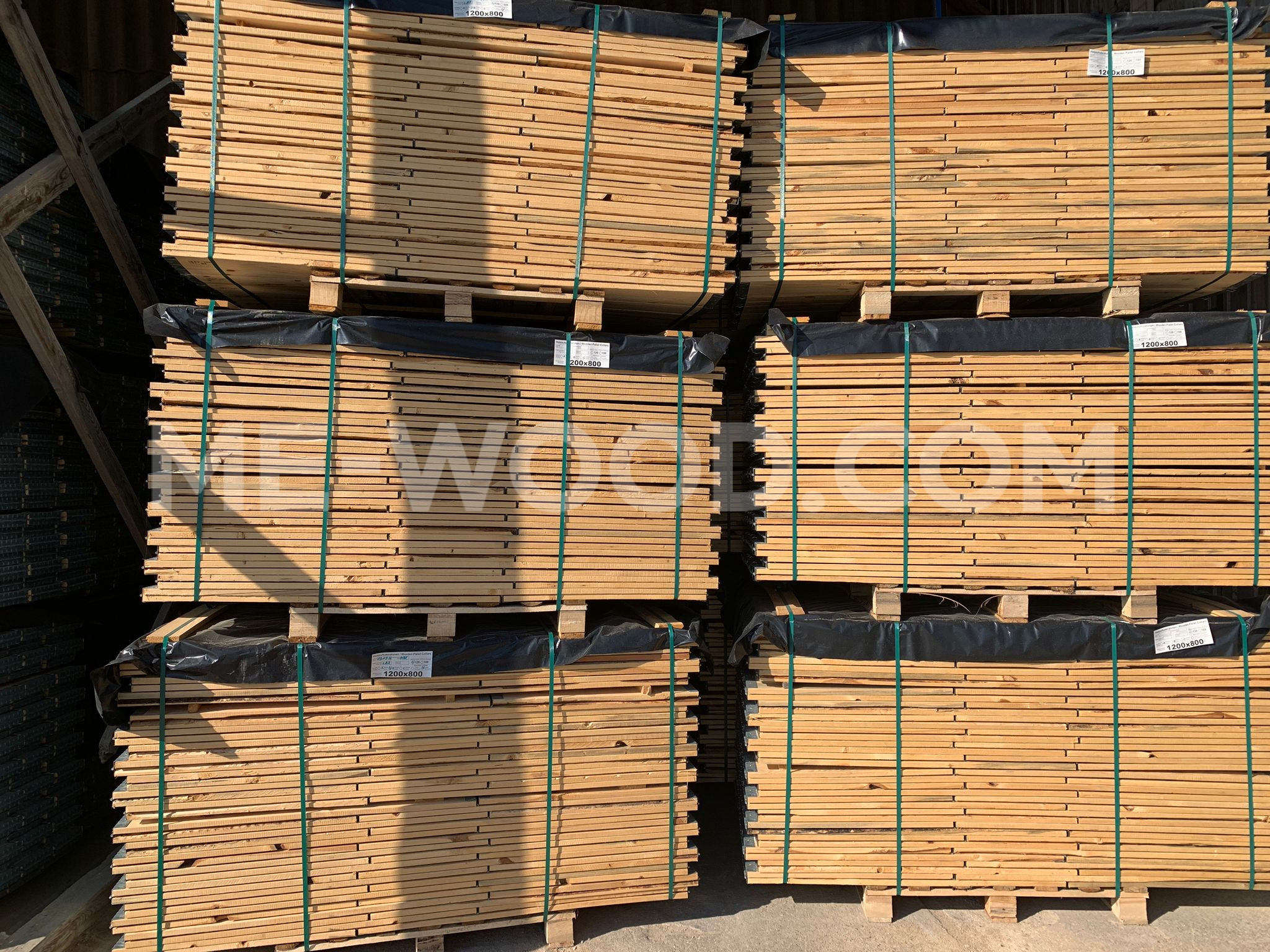 Collari per pallet 1200 x 800 mm 2a scelta