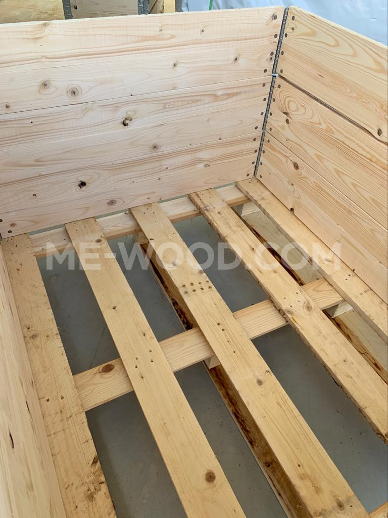 Collari per pallet 1200 x 1000 mm, 2 assi