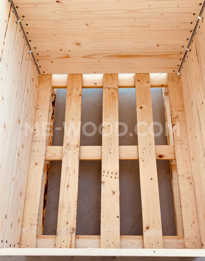 Collari per pallet 1200 x 1000 mm, 2 assi