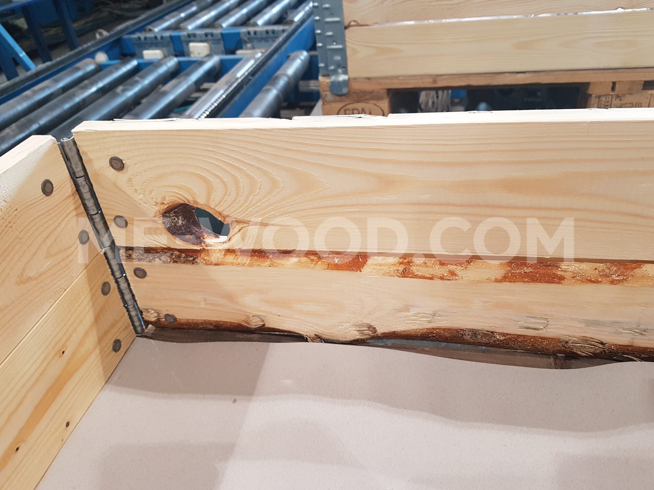 Collari per pallet 1200 x 800 mm 2a scelta