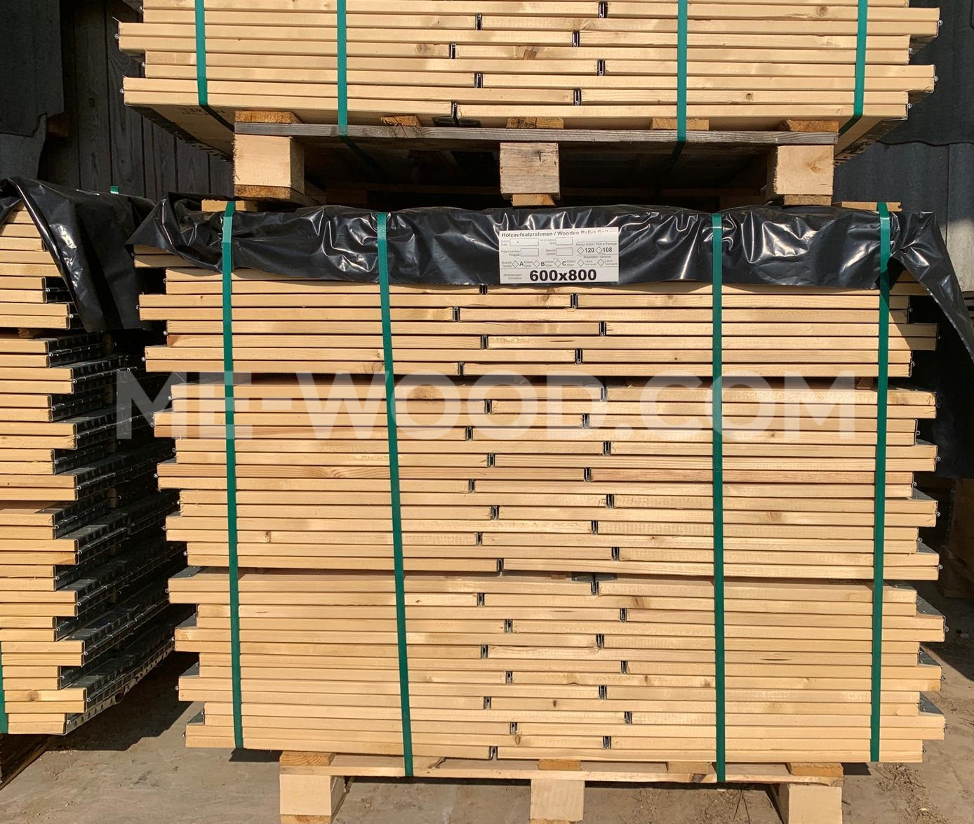 Pallet collars 600 x 800mm 1 board