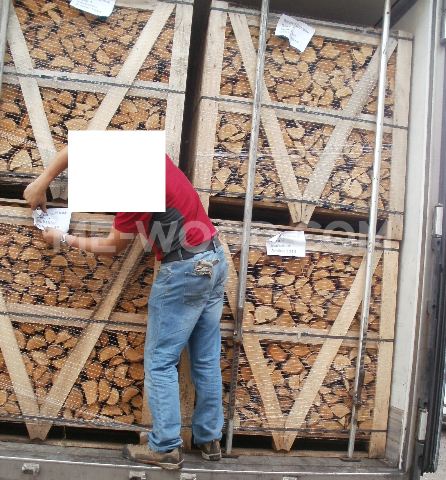 Legna da ardere MIX in casse da 1m3